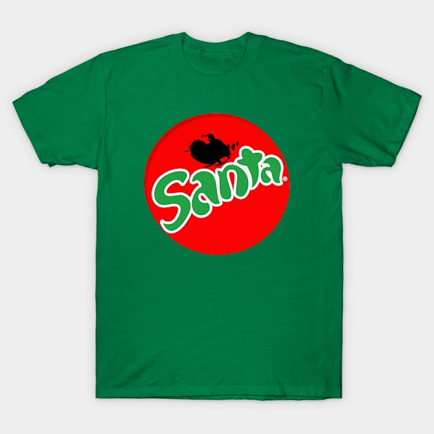 Santa T-Shirt by Illustratorator